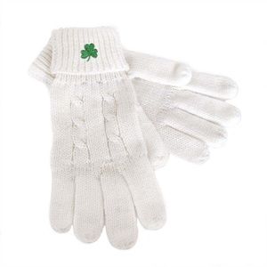 Man of Aran Ireland Cable Knit Gloves Small NWT